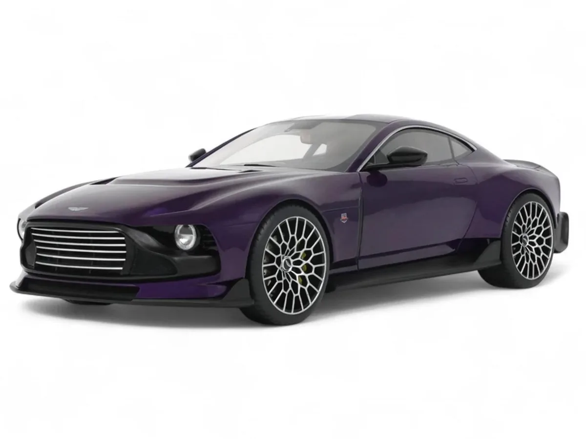 GT Spirit GT Spirit 2023 Aston Martin Valour Purple Metallic 1/18 hobby collectible — product photo