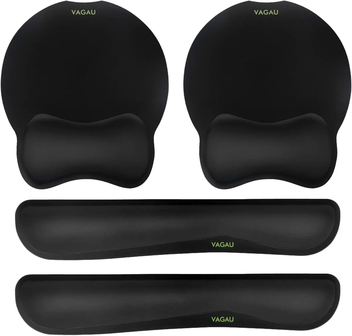 Emerson Emerson Keyboard Wrist Rest &amp; Mouse Pad Set Memory Foam (2 Pack) — product photo