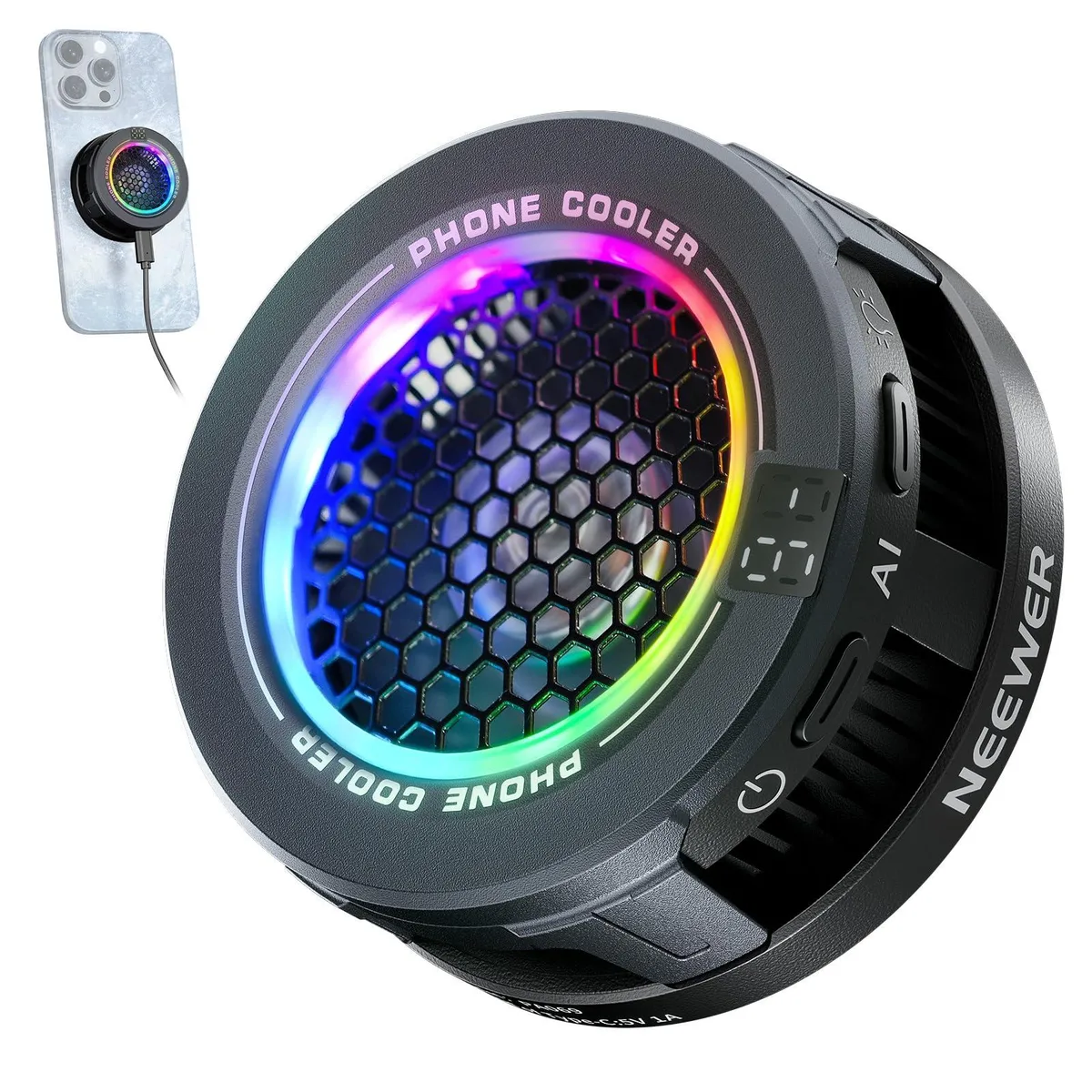  2-Power PA069 Magnetic Phone Cooler Blue — product photo