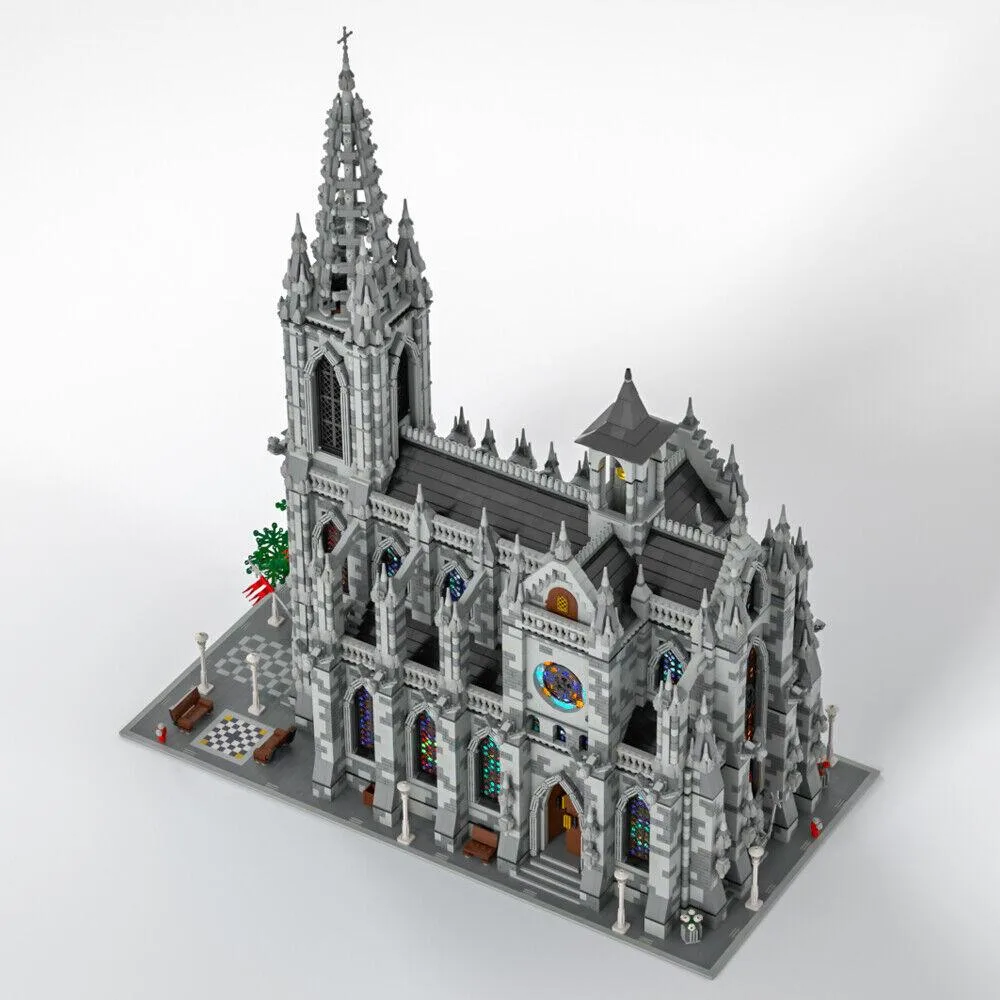 ZITIANYOUBUILD ZITIANYOUBUILD MOC-29962 Modular Epic Cathedral 22007 Parts — product photo