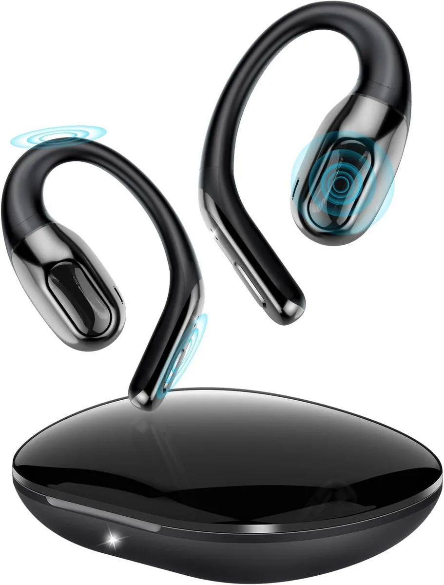 Uniden L9-001 Open Ear Bluetooth 6.0 Earbuds 10h Black — product photo