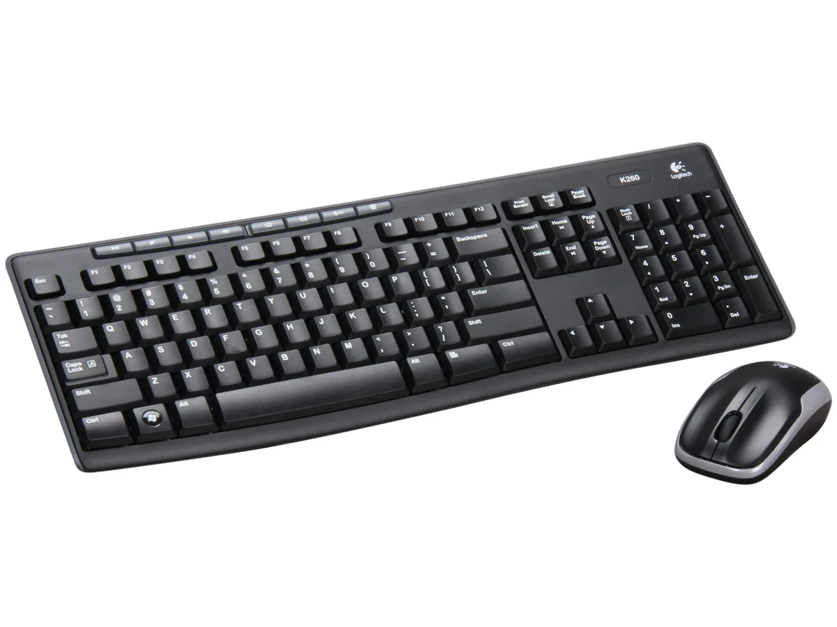 Logitech Logitech Wireless Combo MK260 920-002950 Black RF Wireless Keyboard — product photo