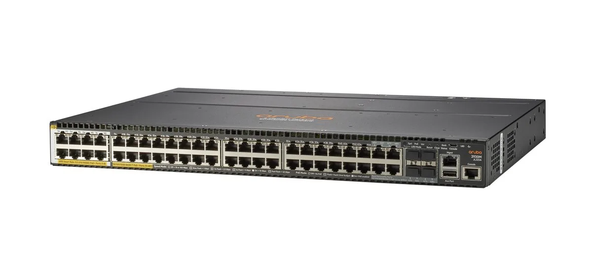 HP HP Aruba 2930M 40-port Smart Rate PoE+ Layer 3 Switch — product photo
