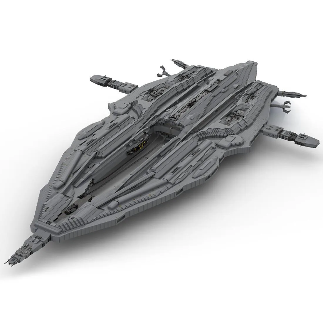 ZITIANYOUBUILD ZITIANYOUBUILD MOC-131785 Wraith Mothership 22531 Parts Educational Building Set — product photo
