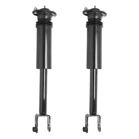 Unity rear shock absorber kit two nitrogen gas charged units matte black finish