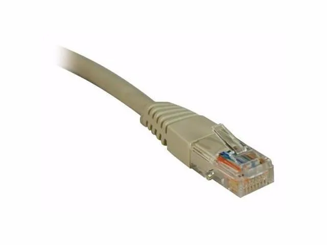 Tripp Lite Tripp Lite N002-010-GY Cat5e Patch Cable 10 ft Gray — product photo