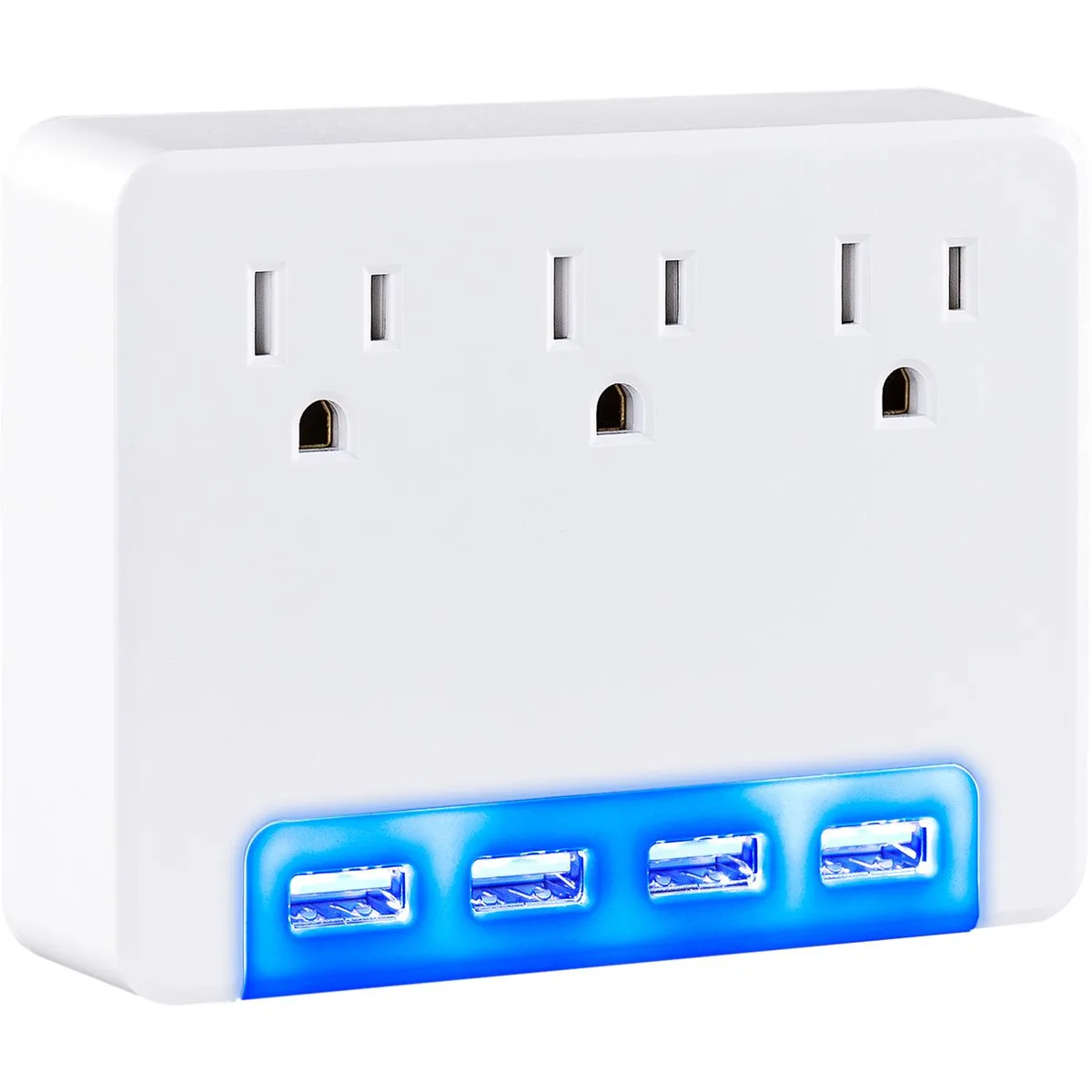 CyberPower CyberPower P3WUH 3 Outlet 4 USB Surge Protector — product photo