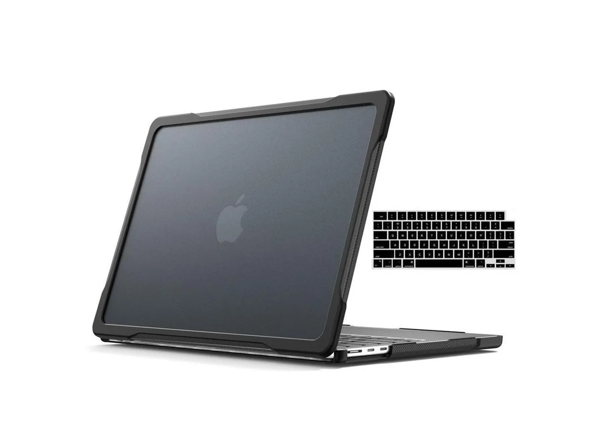 BONAEVER BONAEVER MacBook Air 13.6" Hard Shell Case Black — product photo