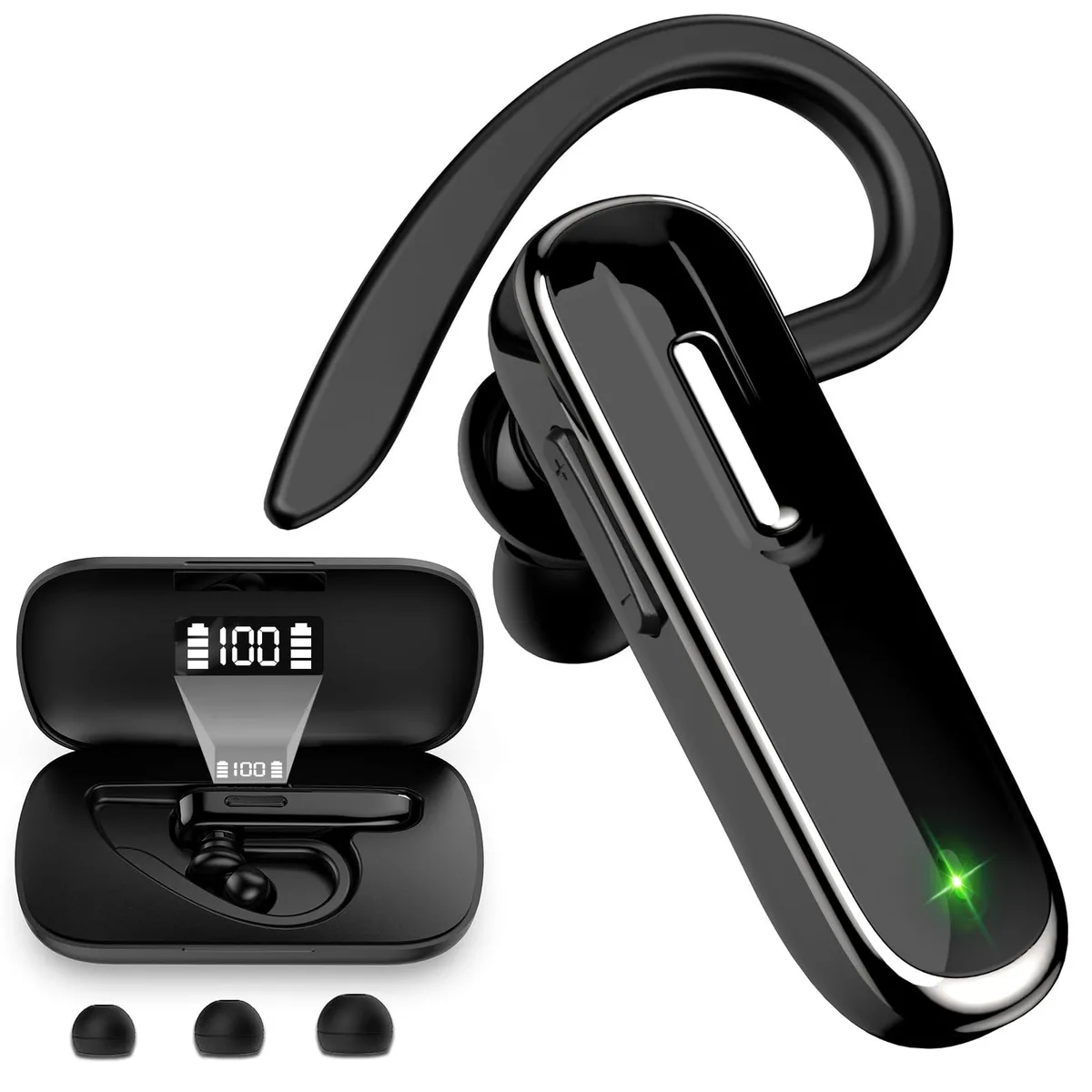 No Sew No Sew Q5 Bluetooth earpiece Brown 15h 5.1 — product photo