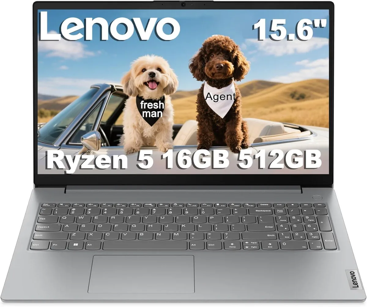 Lenovo Lenovo V15 G4 AMN AMD Ryzen 5 7520U 16GB DDR5 512GB NVMe business laptop — product photo
