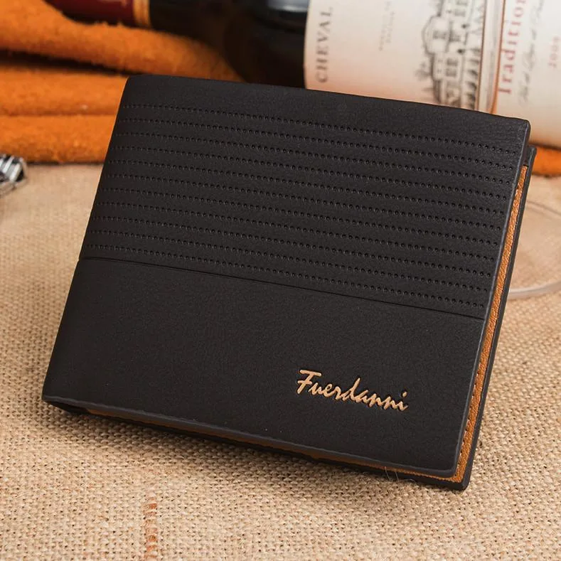The Perfect Part The Perfect Part Bifold PU Leather Wallet Black 12 x 9.5 x 1.5 cm — product photo