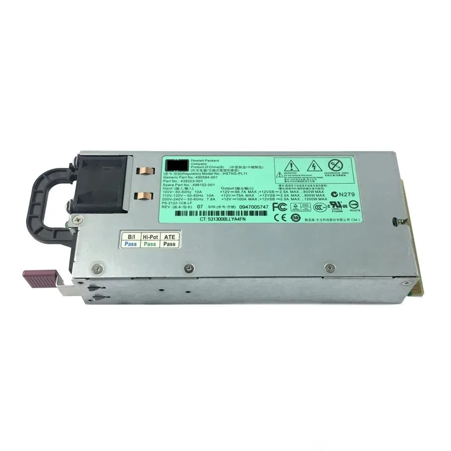 WMtec WMtec HSTNS-PL11 1200W server power supply — product photo