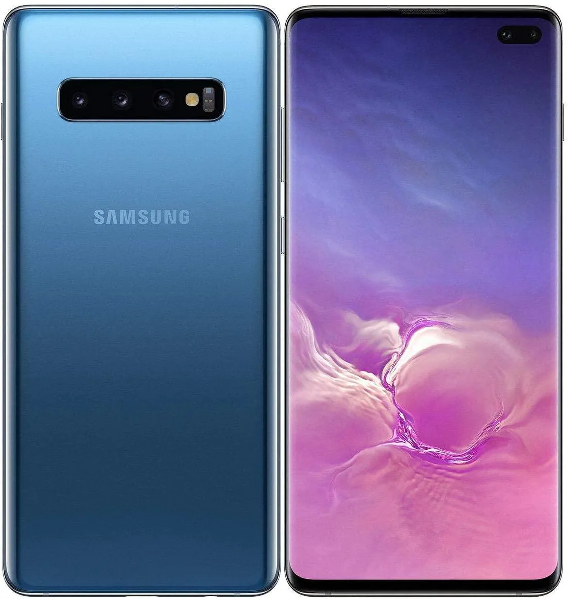 SAMSUNG Samsung Galaxy S10+ G975U AT&amp;T 128GB Prism Blue — product photo