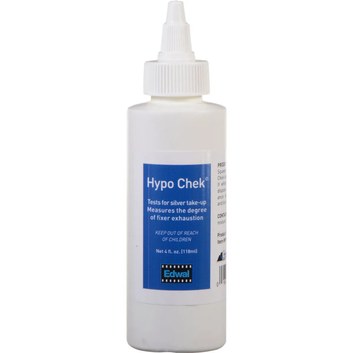 Edwal Edwal Hypo-Check Chemical Test for Exhausted Film and Paper Fixers 4 Oz — product photo