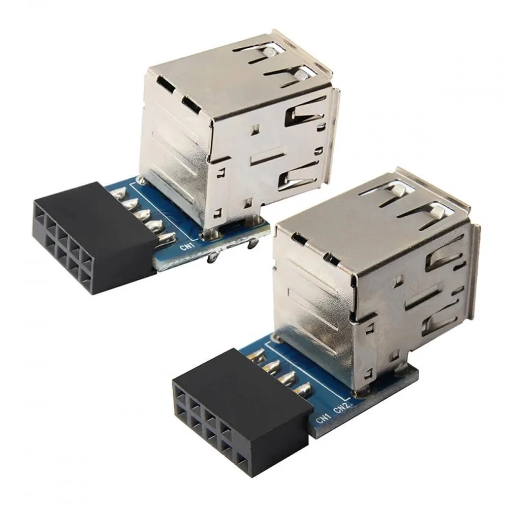 Vszerda Vszerda U2-029-AF001-HX 2pcs 9Pin 10Pin USB 2.0 Adapter — product photo