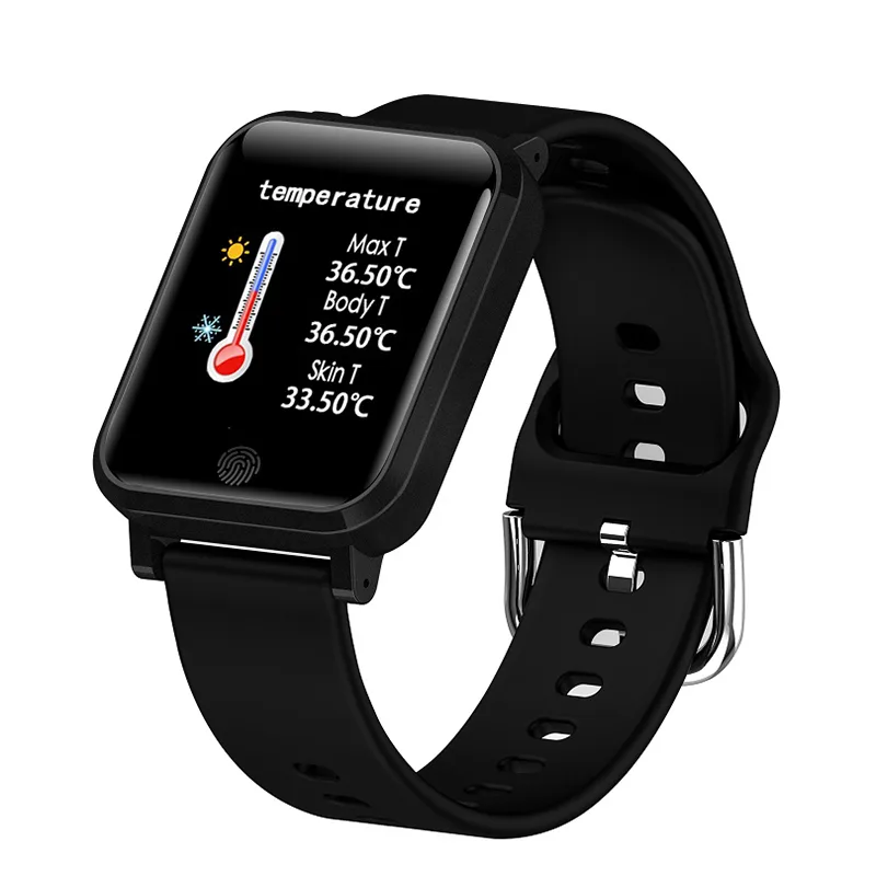 siroka siroka Smart Watch 1.3" 170 mAh 35 g Black — product photo