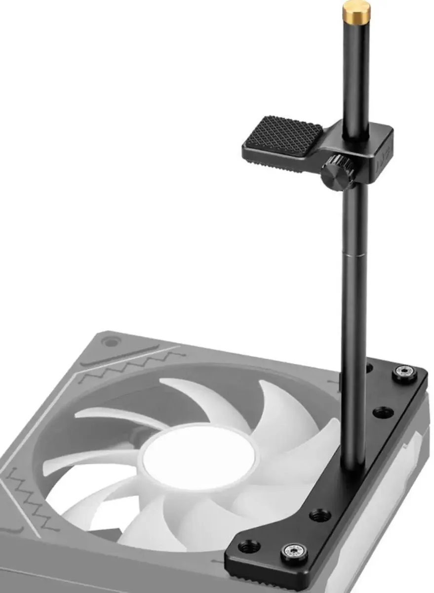 SMUGDESK SMUGDESK Adjustable CNC Aluminum GPU Support Bracket 12cm Fan Mount .636.3 Inch — product photo