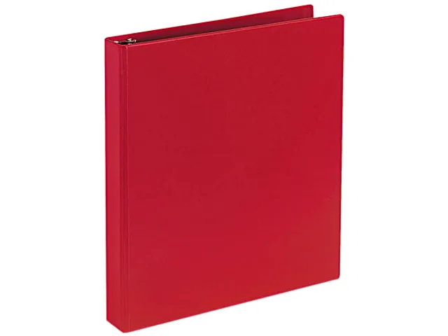 Avery Avery 27201 11 x 8-1/2 1" Capacity Red binder — product photo