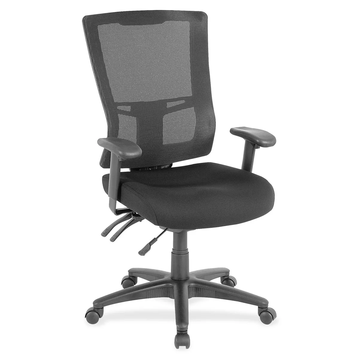 Lorell Lorell 85561 Mesh High-Back Office Chair Black — product photo