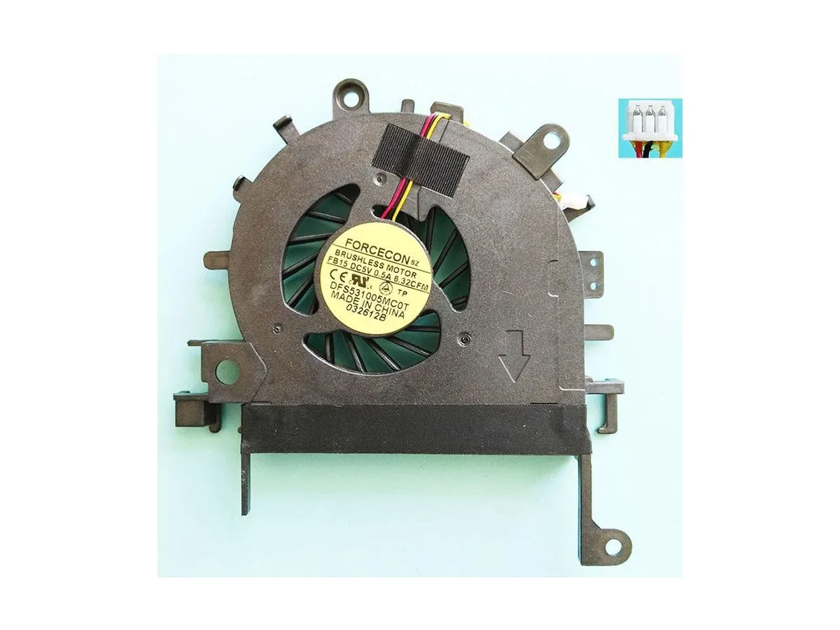 Fans Fans DFS531005MC0T FB15 5V .5A 6.32CFM 3PIN case fan — product photo