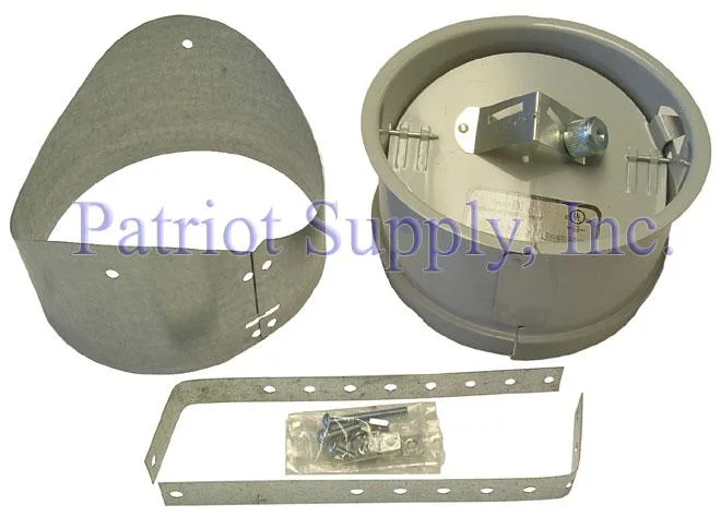 Field Controls Field Controls 01845401 8RC 8" Barometric Draft Control — product photo