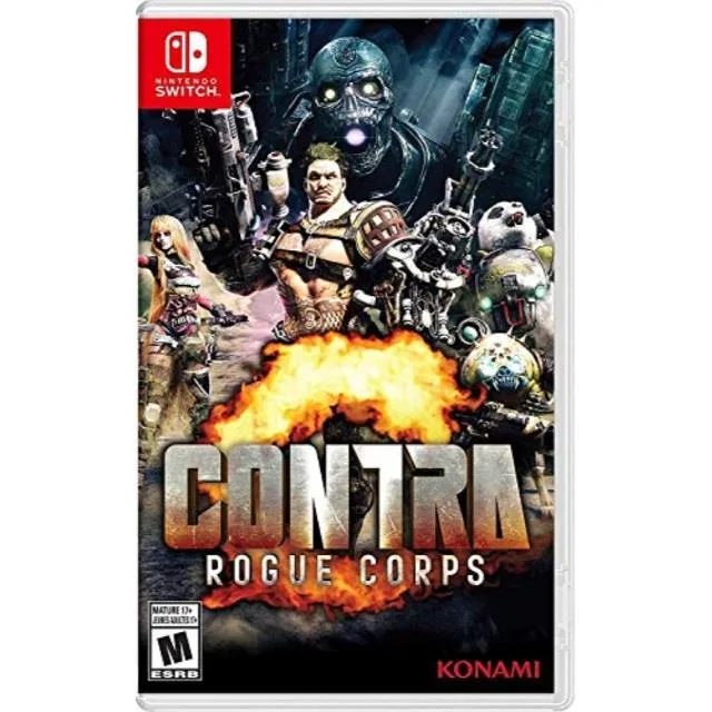 KONAMI KONAMI ADIB07SWPLV5W contra rogue corps nintendo switch video game — product photo