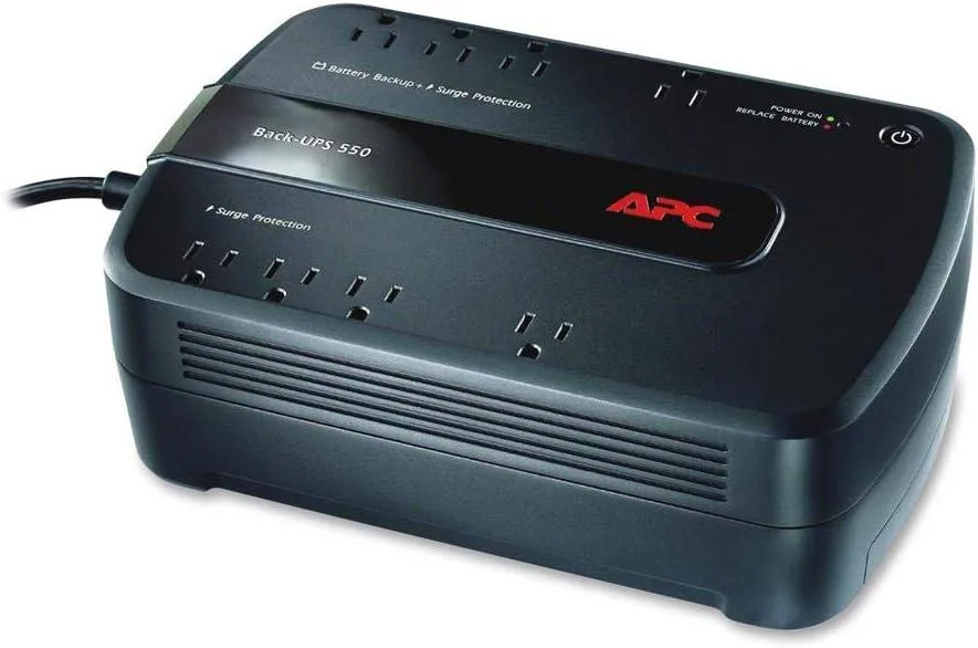 APC APC BE550G Back-UPS ES 550VA power adapter — product photo