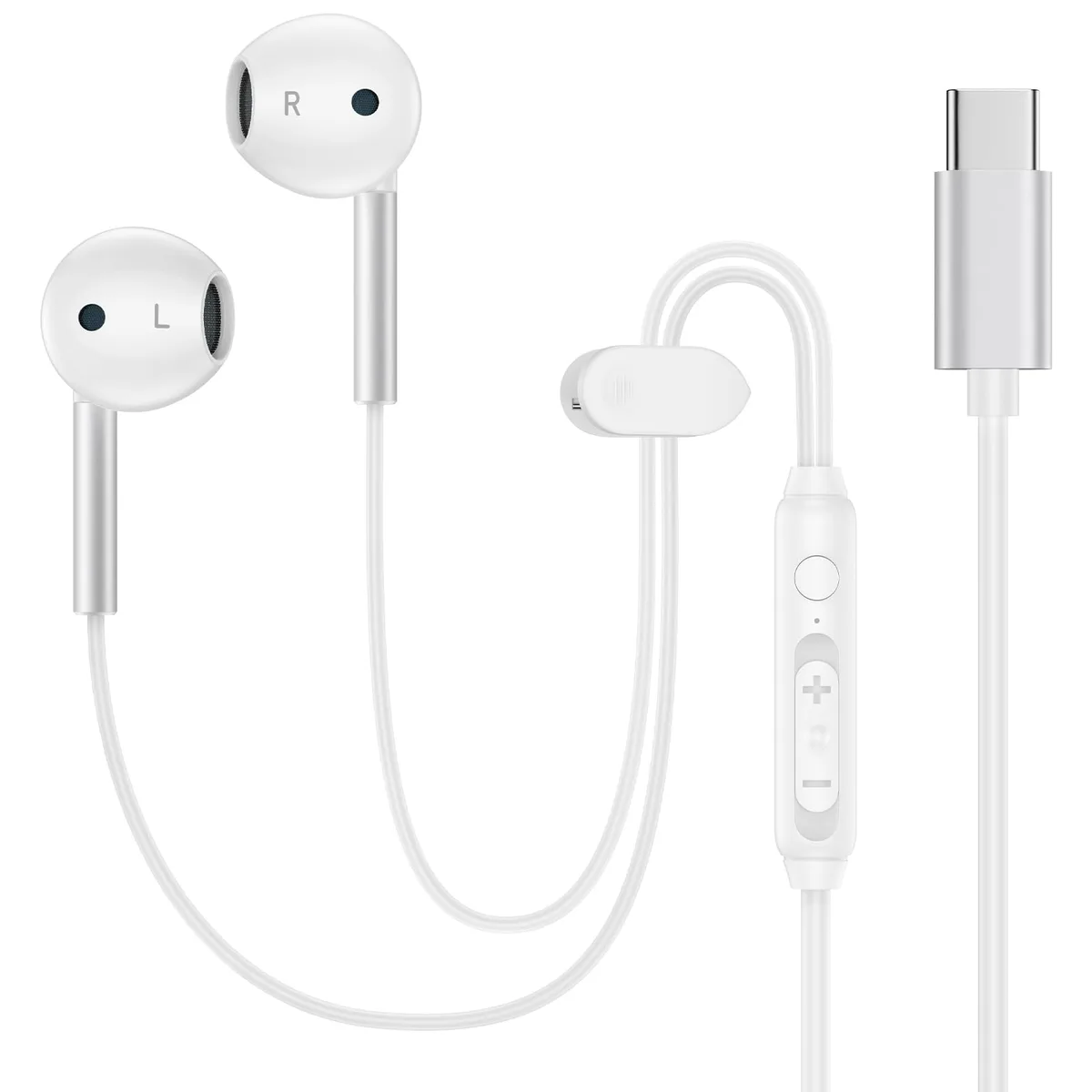 No Sew No Sew M55 USB-C In-Ear Headphones White 32 ohm — product photo