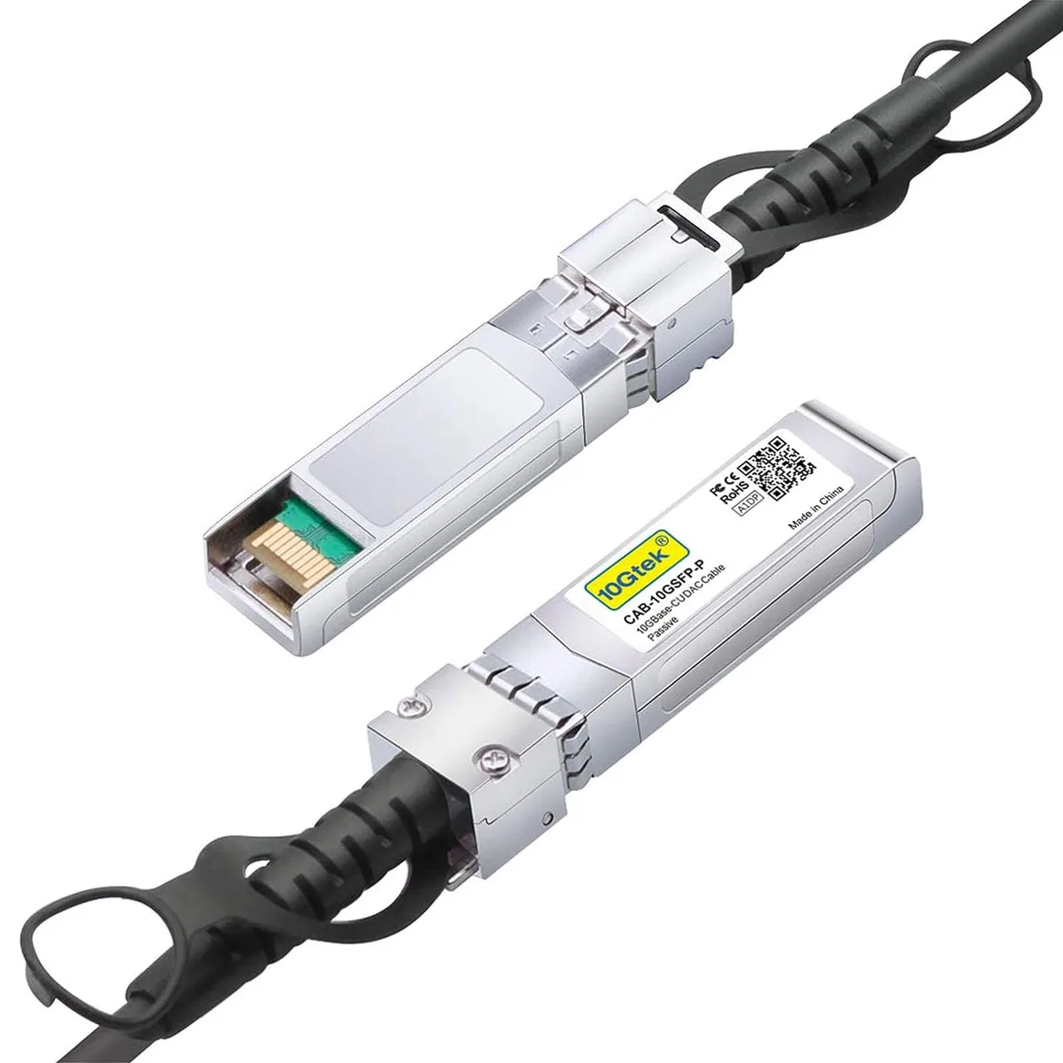 10Gtek 10Gtek SFP+ DAC Twinax Cable 1m Passive Black — product photo