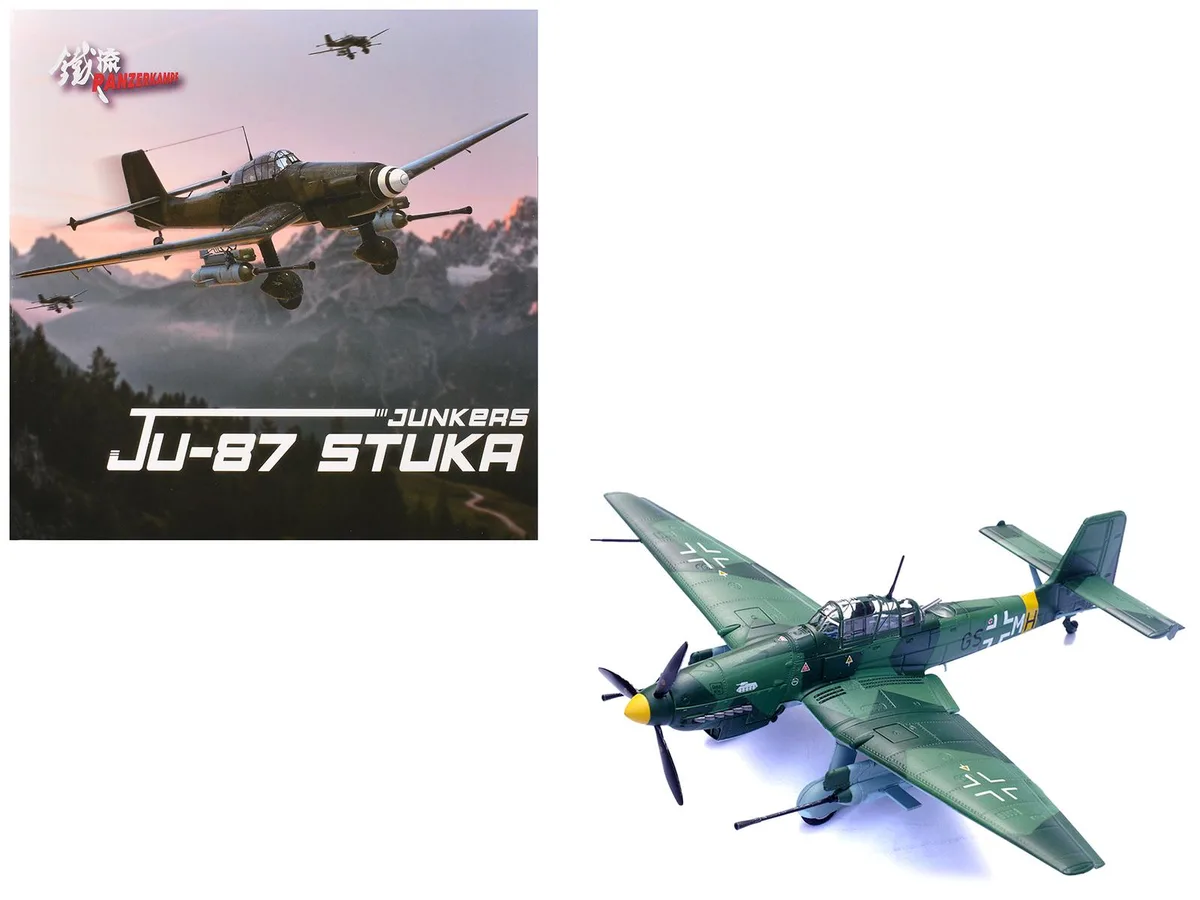 Panzerkampf Panzerkampf Junkers Ju 87G1 Stuka 1/72 "Ukraine" 1944 Diecast Model — product photo