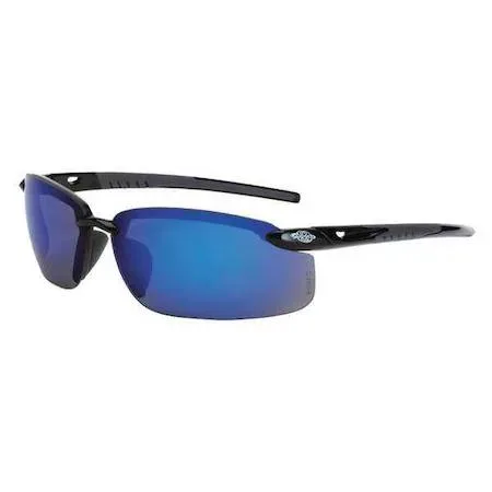 CROSSFIRE CROSSFIRE 2968 Safety Glasses Wraparound Blue Mirror Polycarbonate Lens personal protective equipment — product photo