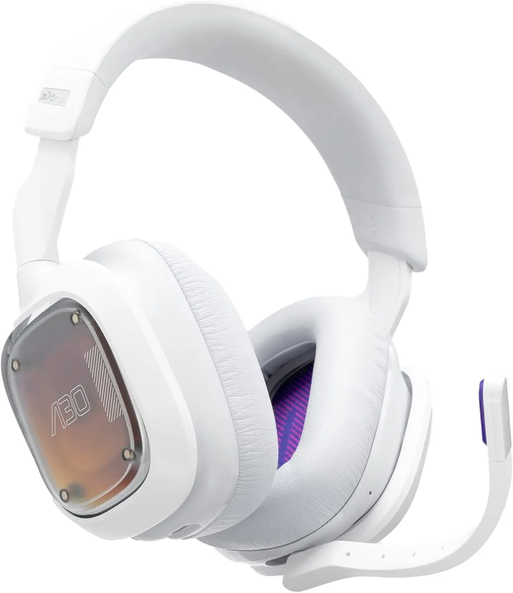 Logitech Logitech Astro A30 Wireless Gaming Headset Xbox White Purple 939-001985 — product photo