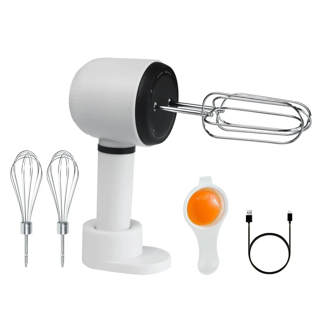  3 Speed Hand Mixer HM903 milky white — product photo