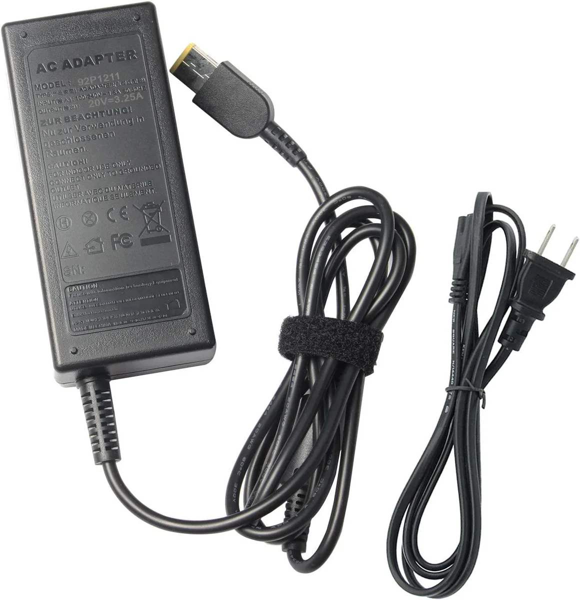 myVolts myVolts 65W 20V 3.25A USB Rectangle AC Adapter — product photo