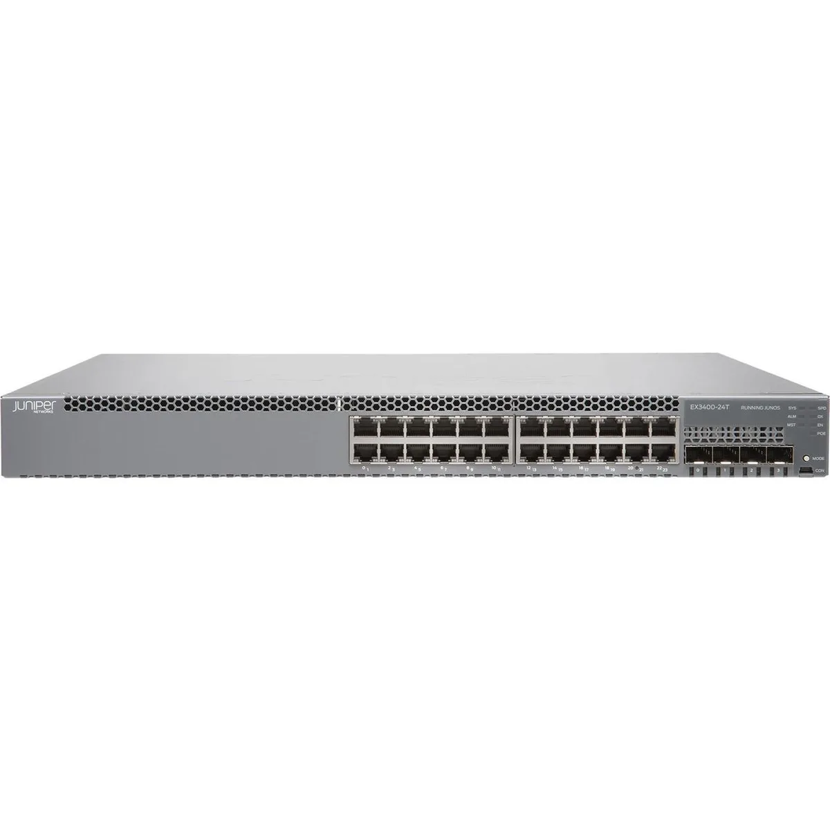 HPE Juniper Networking HPE Juniper Networking EX3400-24T-TAA 24-port network switch — product photo