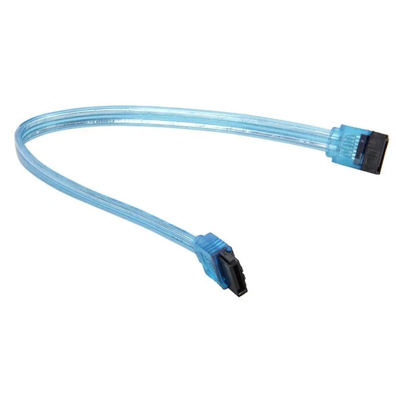 EN-Labs EN-Labs SATA10UVBL 10 inch SATA III cable UV Blue — product photo