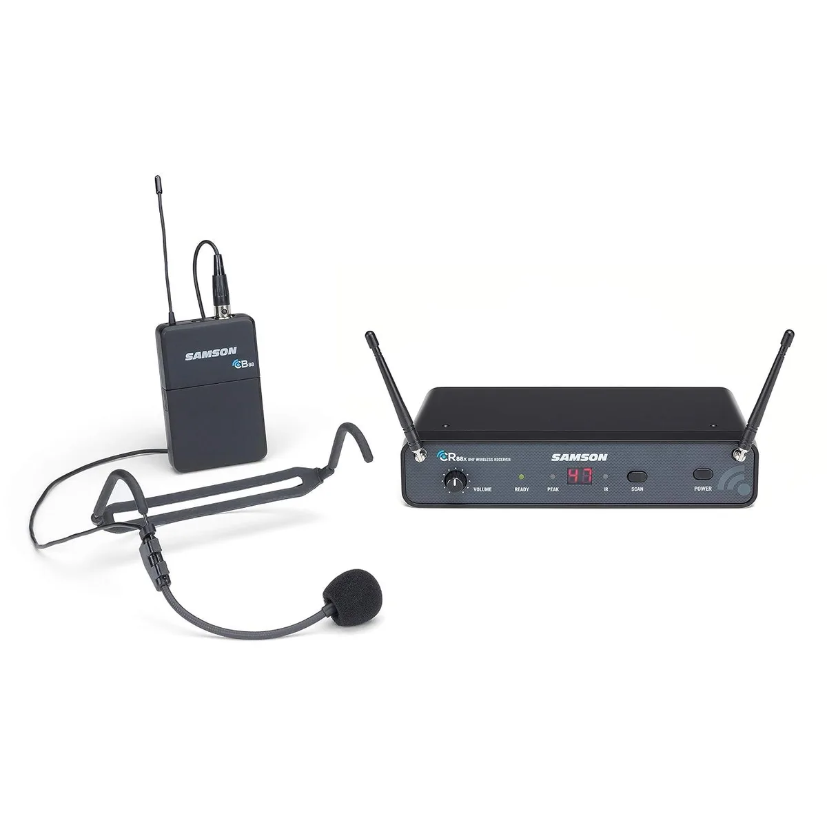 LORDWORLD LORDWORLD Concert 88x 100-Channel Wireless UHF Headset Microphone K Band — product photo
