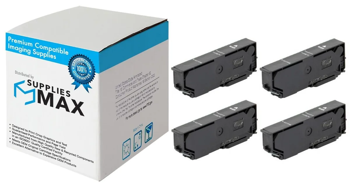 SuppliesMax SuppliesMax Black Inkjet 4-Pack T277XL120_4PK 500 Pages — product photo