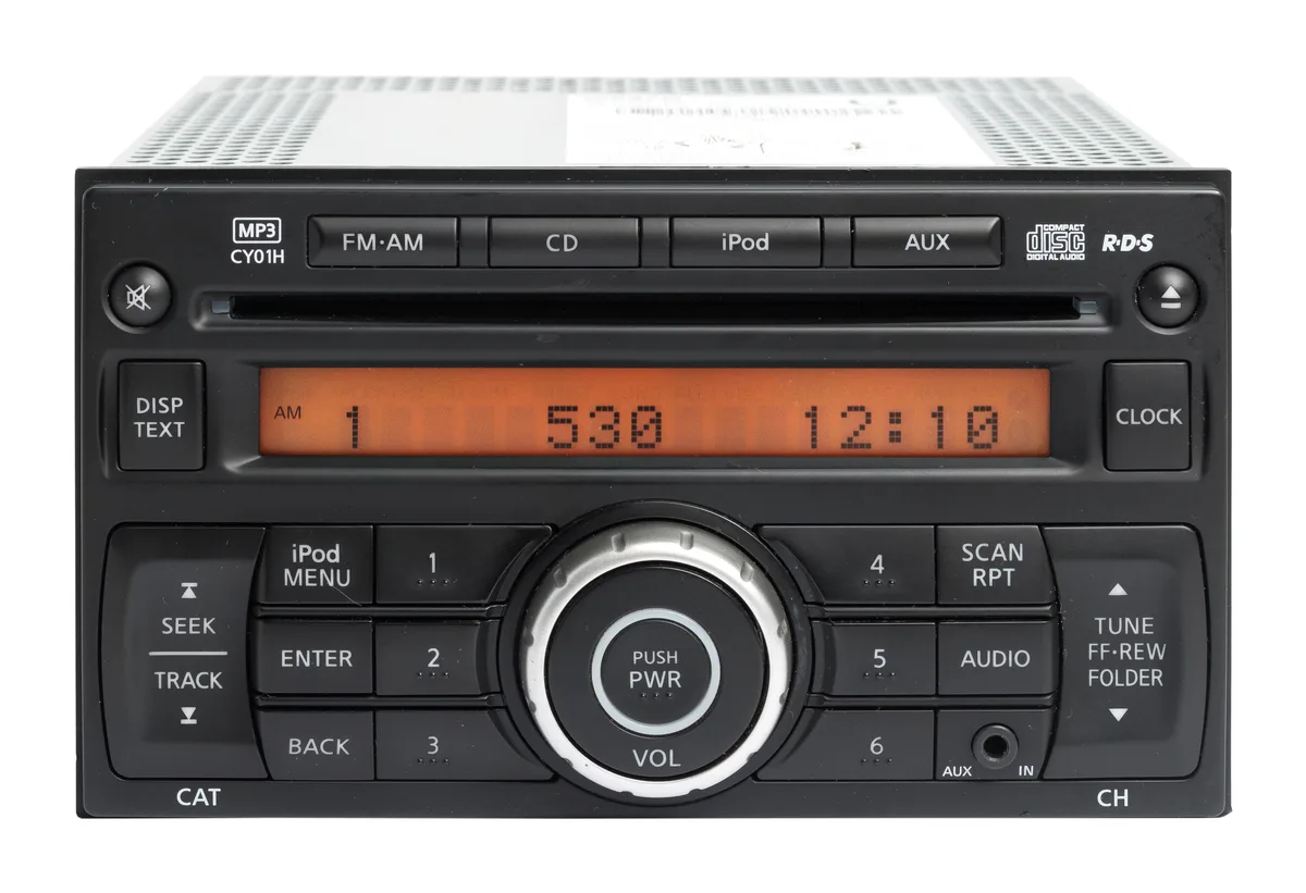 1 Factory Radio 1 Factory Radio 28185-1FS0A AM FM AUX CD receiver 2011-2014 Nissan Cube — product photo
