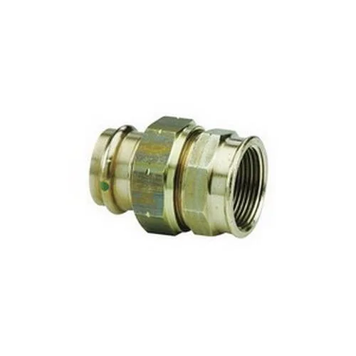 Viega Viega 79705 ProPress union 3/4 in press-fit x 3/4 in FNPT bronze EPDM 200 psi 250 °F — product photo