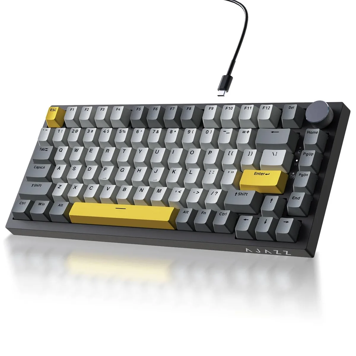  DAIDAI AK820 75% 82-Key Gasket Mount Gaming Keyboard — product photo