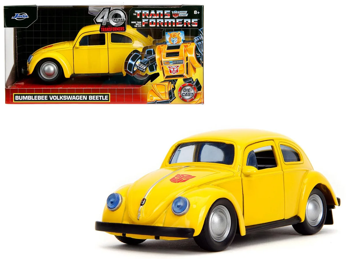 Jada Jada Volkswagen Beetle "Bumblebee" Yellow 1/32 Diecast — product photo