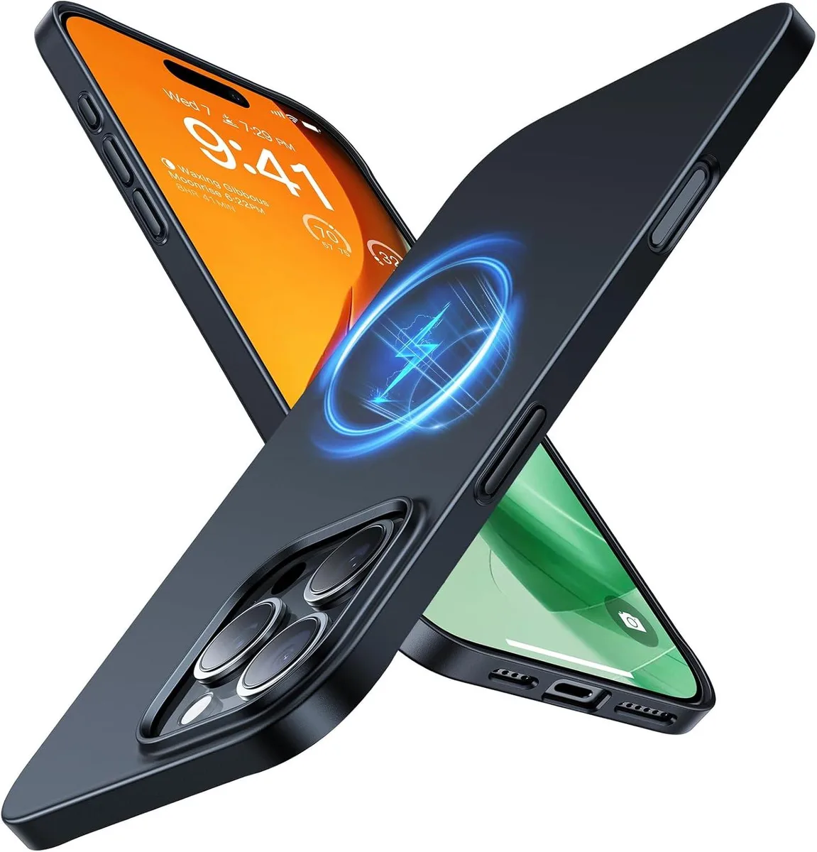 iworkmart iworkmart Magnetic Slim Fit Case iPhone 16 Pro OriginFit Black — product photo