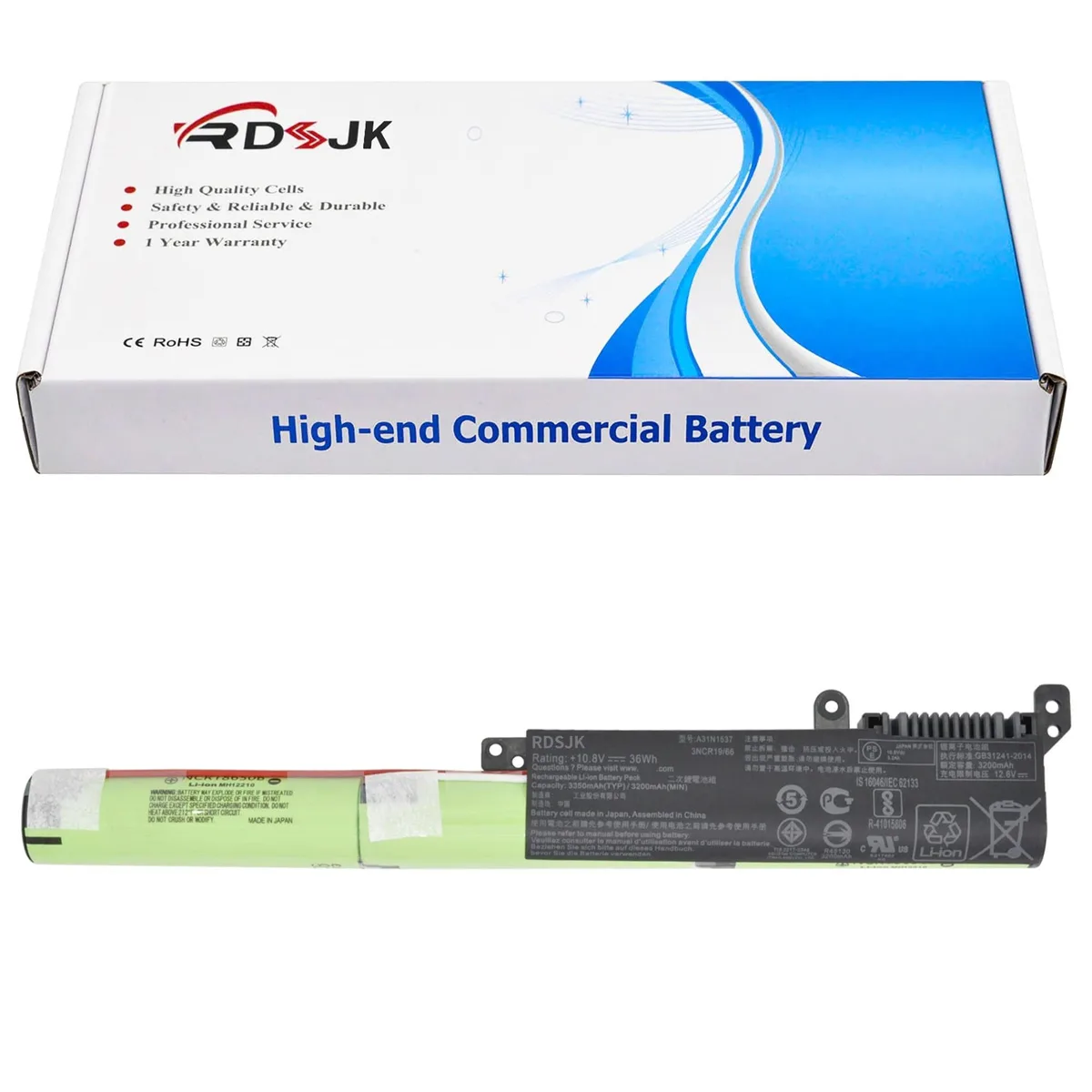 V2 Technologies V2 Technologies 2 in 1 accessory A31N1537 A31N1601 10.8V 36Wh — product photo