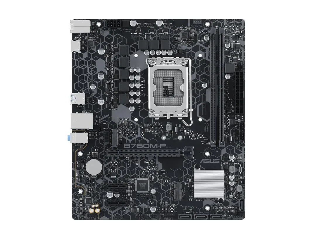 ASUS ASUS B760M-P Intel B760 DDR5 96GB Micro ATX Motherboard — product photo