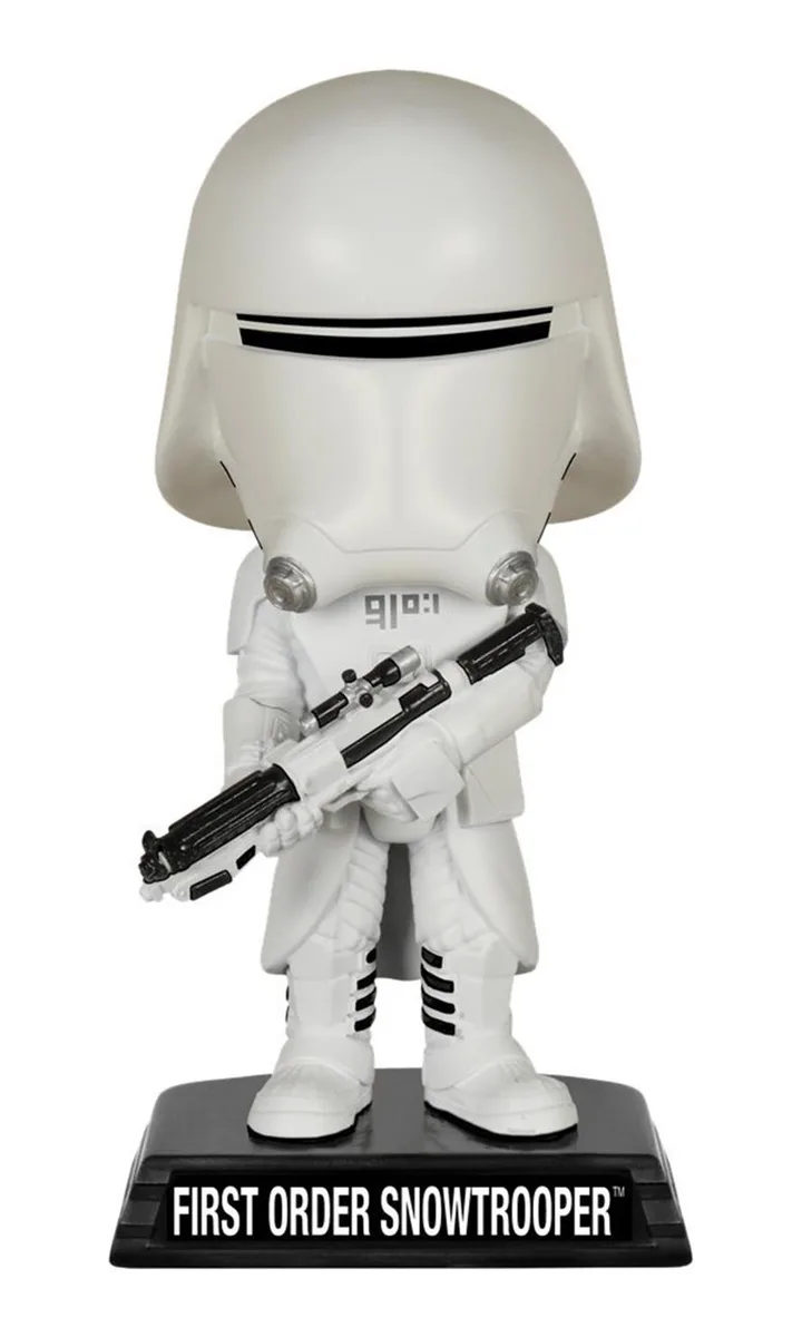 Funko Funko 6242 Star Wars First Order Snowtrooper Wacky Wobbler action figure — product photo