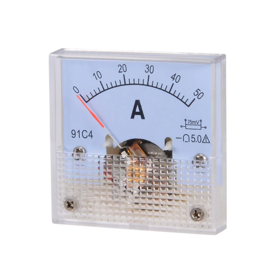 Unique-Bargains Unique-Bargains 91C4-A Analog Ammeter DC 0-50A Class 5 45x45x35mm — product photo