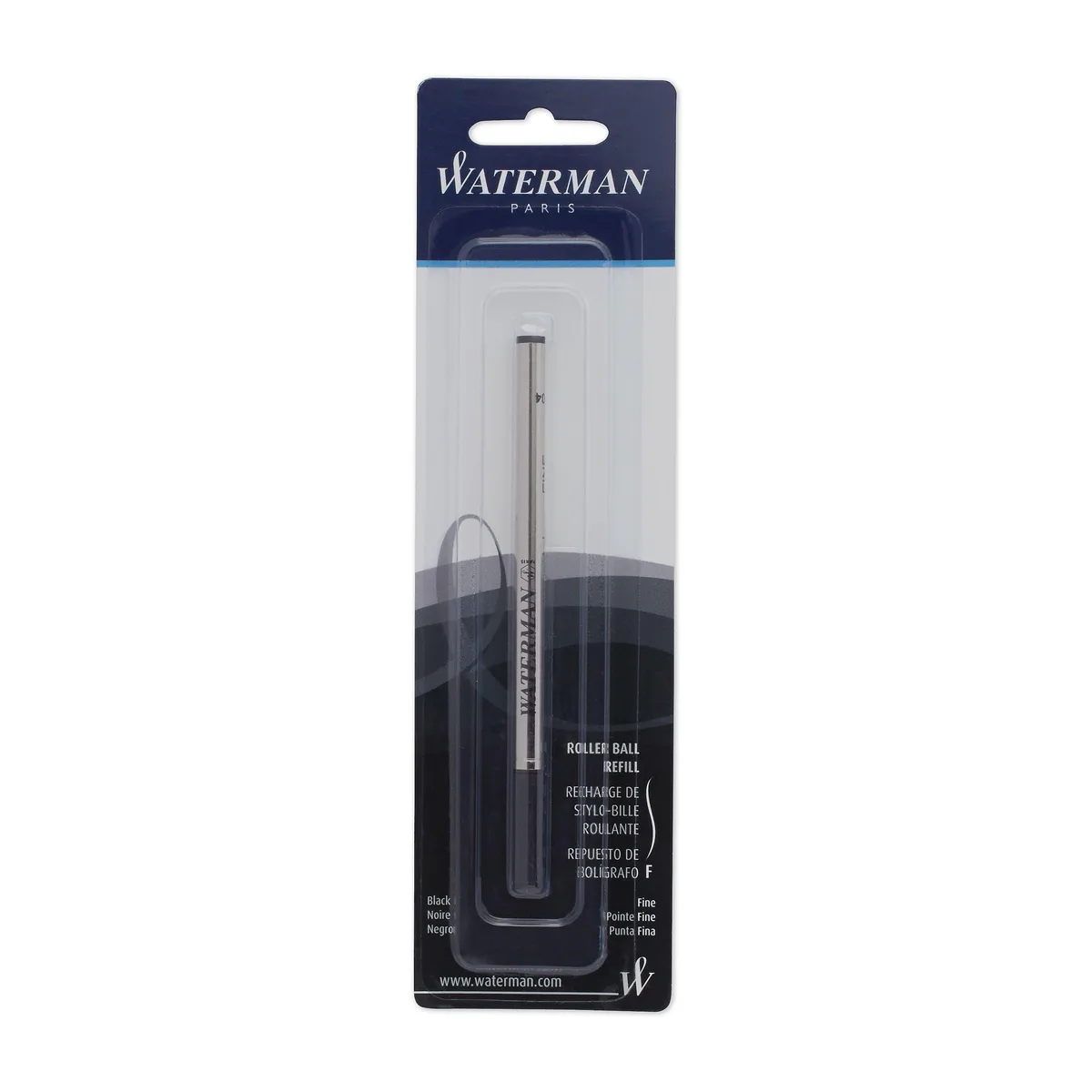 Sanford Sanford 1964019 Waterman Fine Rollerball Refill .5 mm Black — product photo