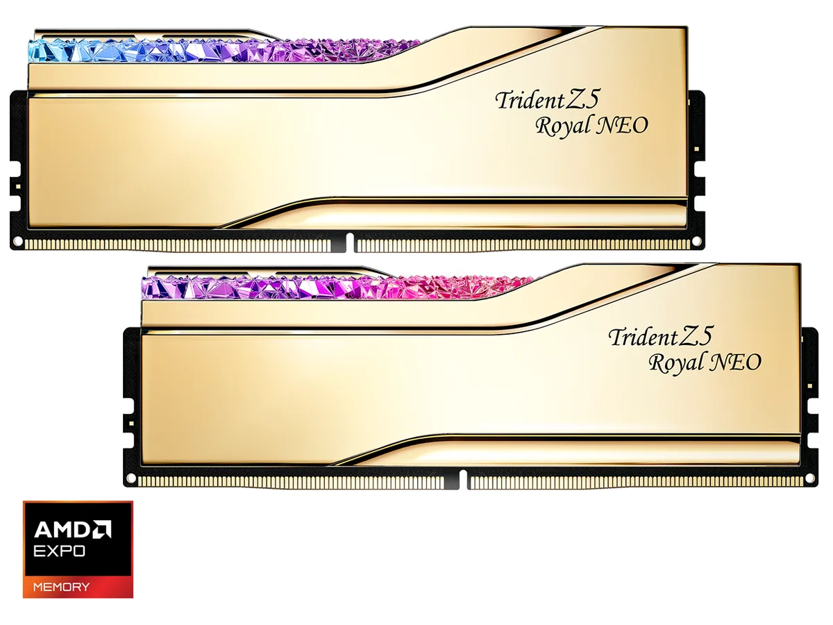 G.SKILL G.SKILL F5-6000J2636H16GX2-TR5NG 32GB (2 x 16GB) DDR5 6000 desktop RAM — product photo