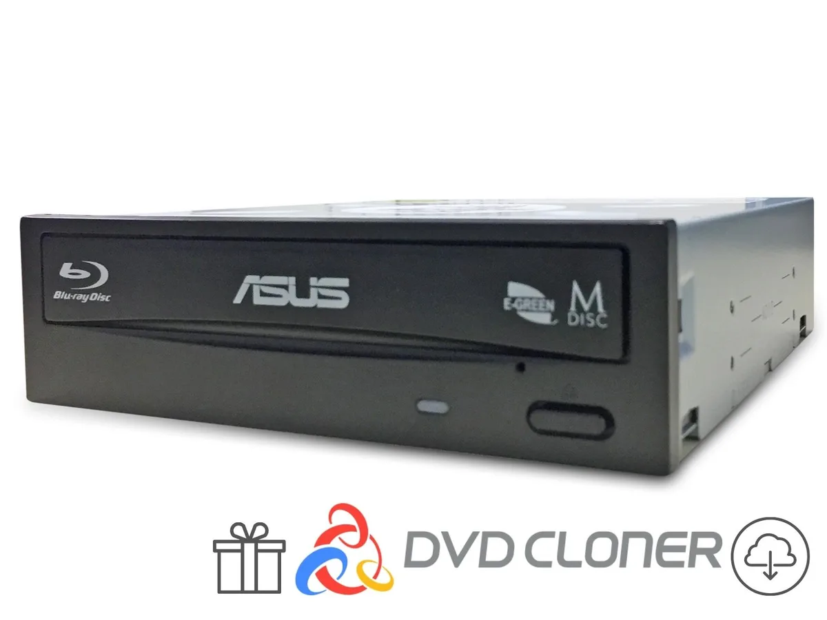 ASUS ASUS BW-16D1HT Blu-ray burner 16X BD-R M-Disc BDXL 5.25 — product photo